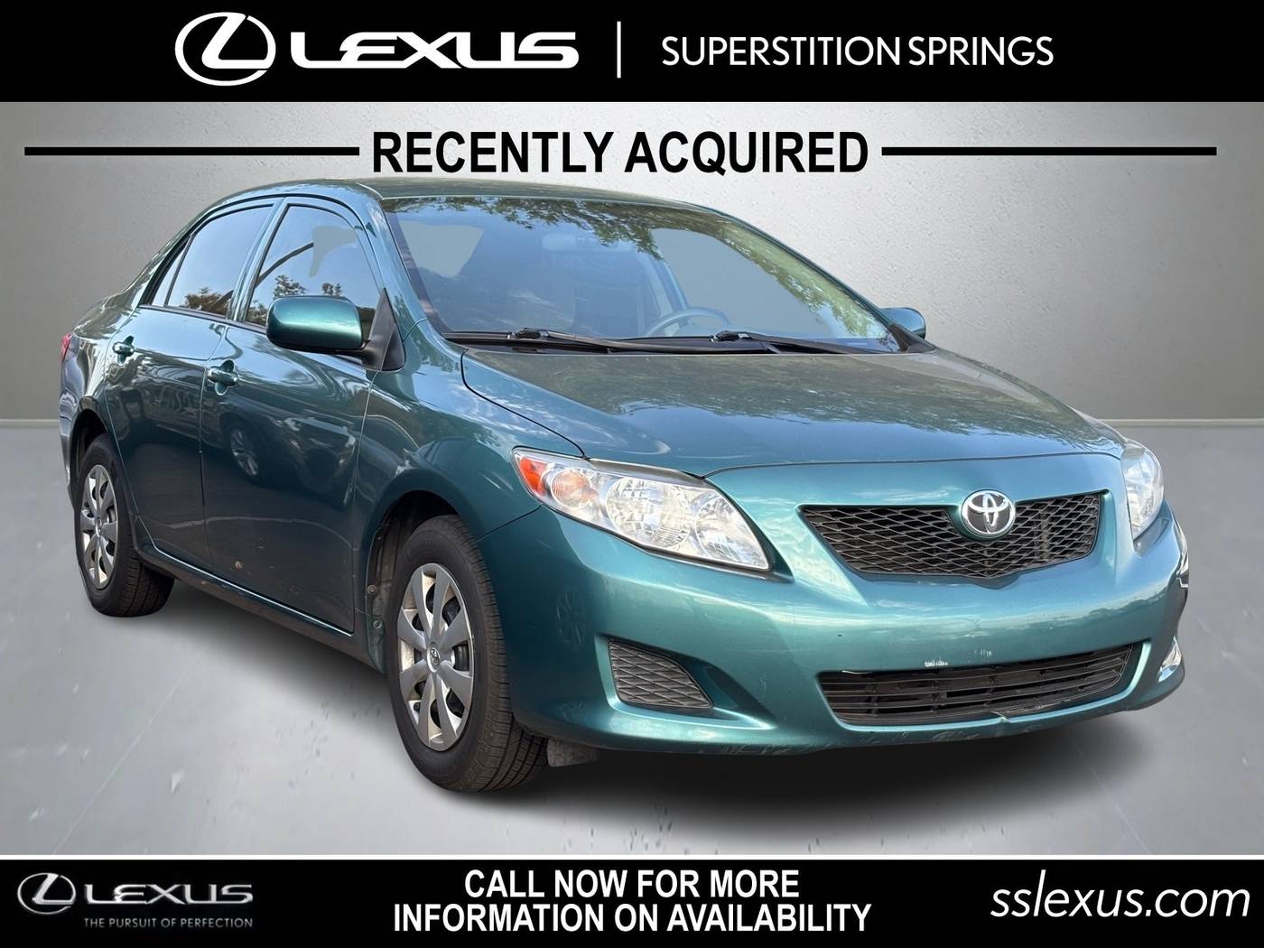 2009 Toyota Corolla LE — Sedan — 124,865 mi — Mesa, AZ