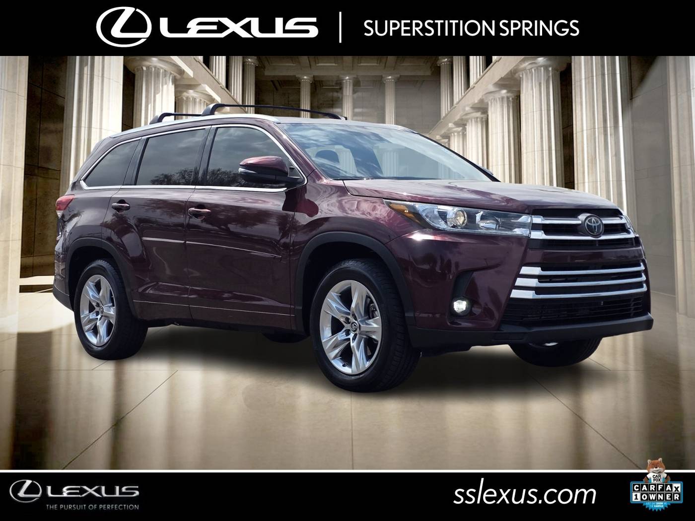 2019 Toyota Highlander Limited — SUV — 75,211 mi — Mesa, AZ
