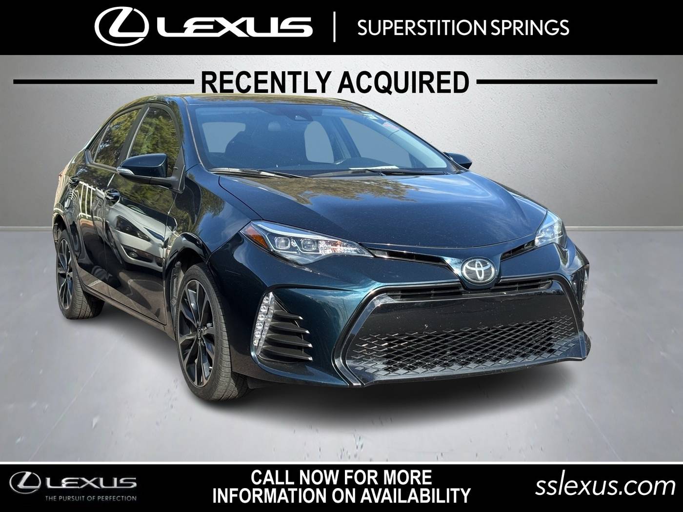 2019 Toyota Corolla SE — Sedan — 70,468 mi — Mesa, AZ