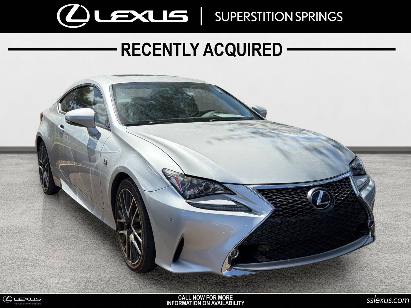 2016 Lexus RC RC 350 — Coupe — 55,609 mi — Mesa, AZ