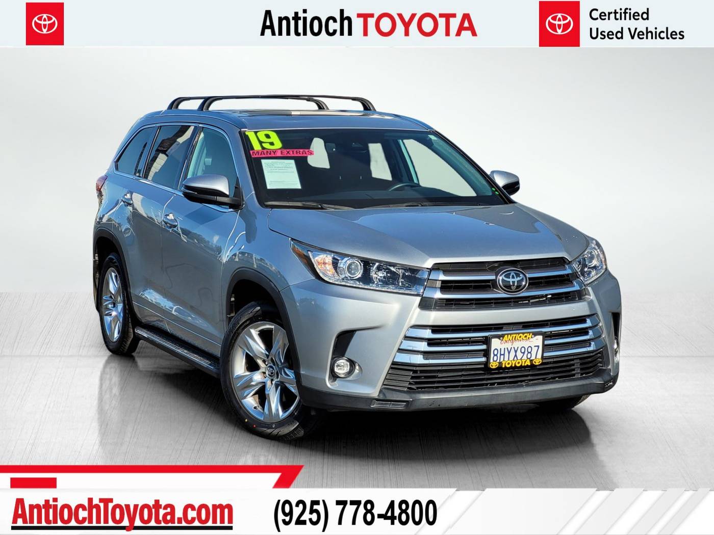 2019 Toyota Highlander Limited — SUV — 37,952 mi — Antioch, CA