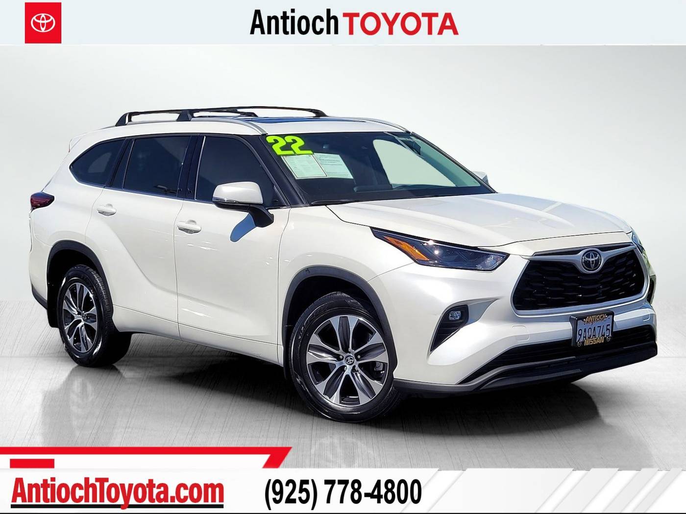 2022 Toyota Highlander XLE — SUV — 30,621 mi — Antioch, CA