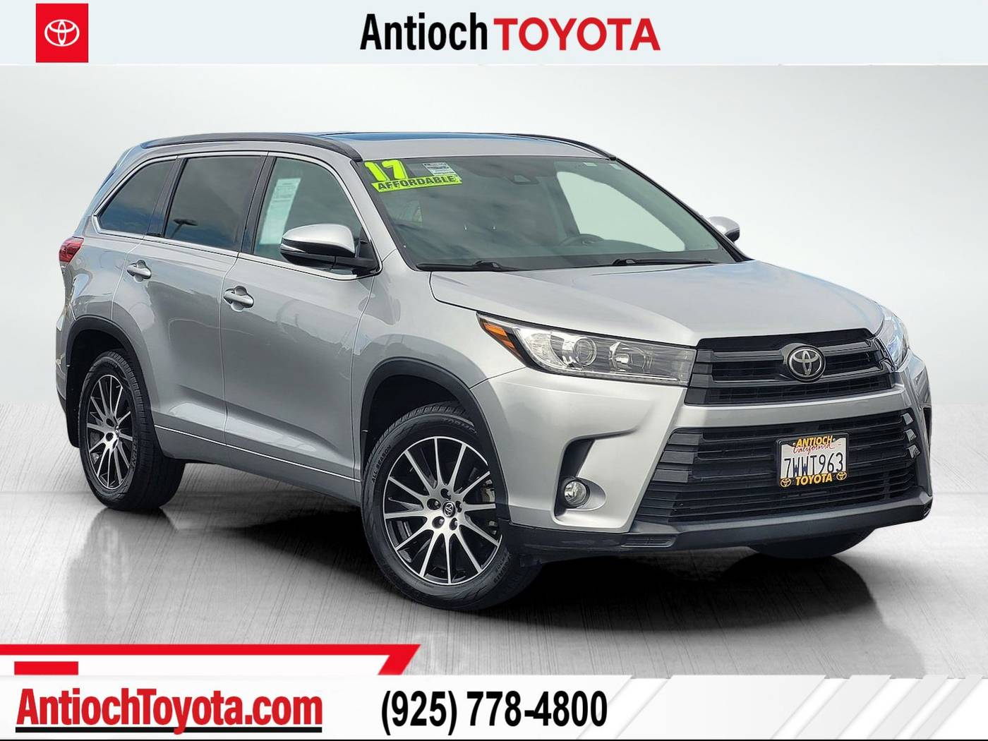 2017 Toyota Highlander XLE — SUV — 51,113 mi — Antioch, CA