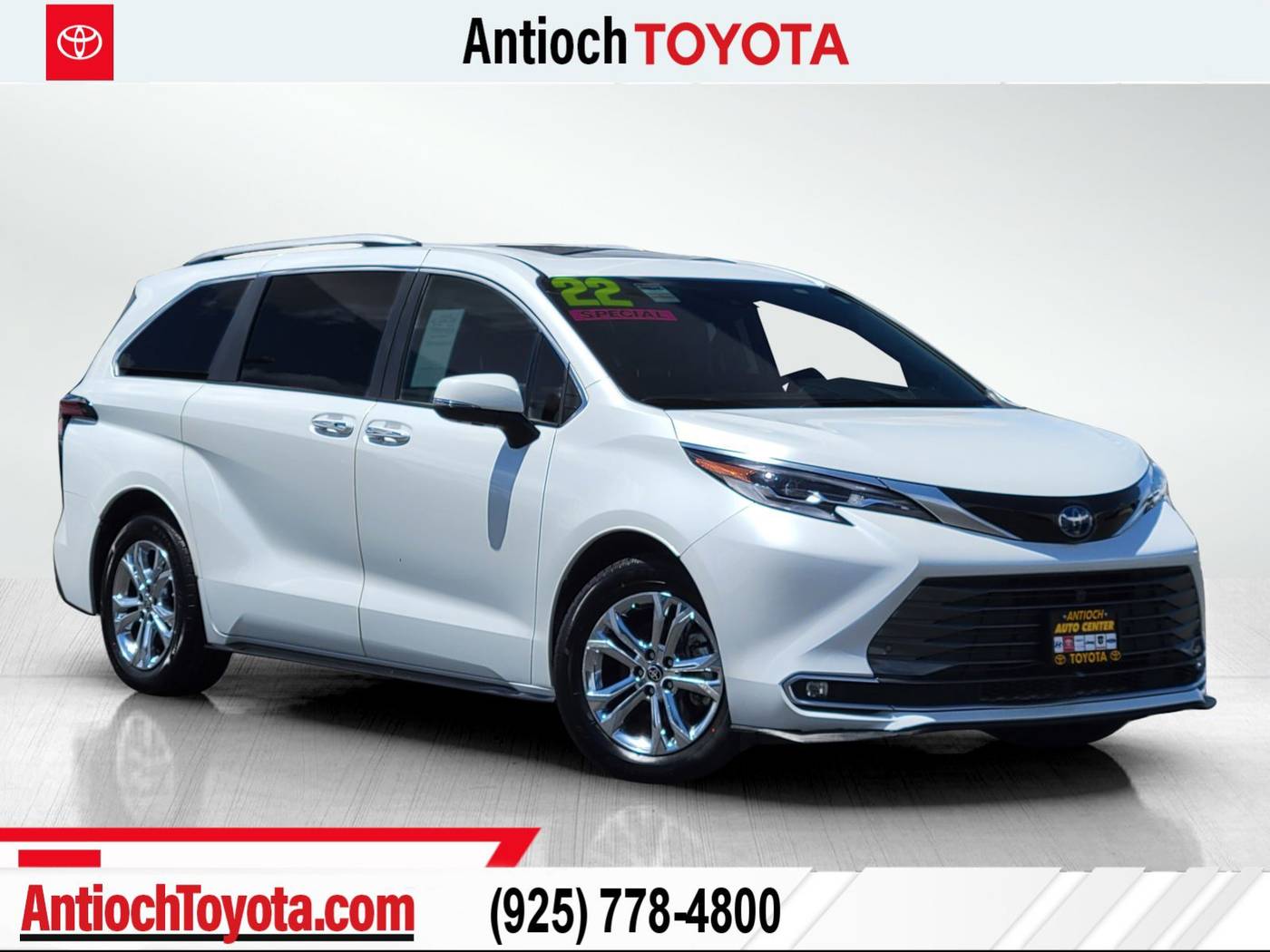 2022 Toyota Sienna Platinum — Minivan — 52,816 mi — Antioch, CA