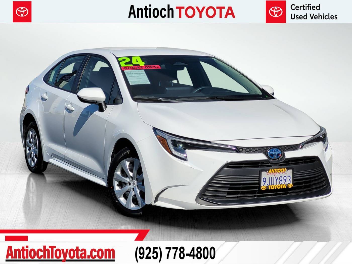 2024 Toyota Corolla Hybrid LE — Sedan — 31,462 mi — Antioch, CA