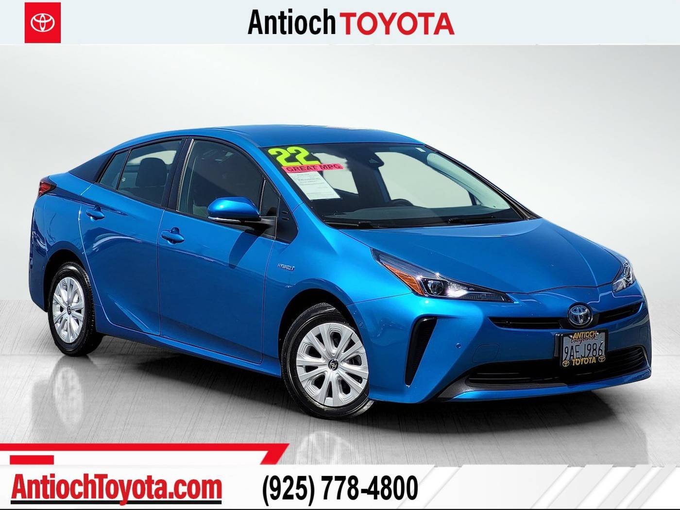 2022 Toyota Prius LE — Hatchback — 20,301 mi — Antioch, CA