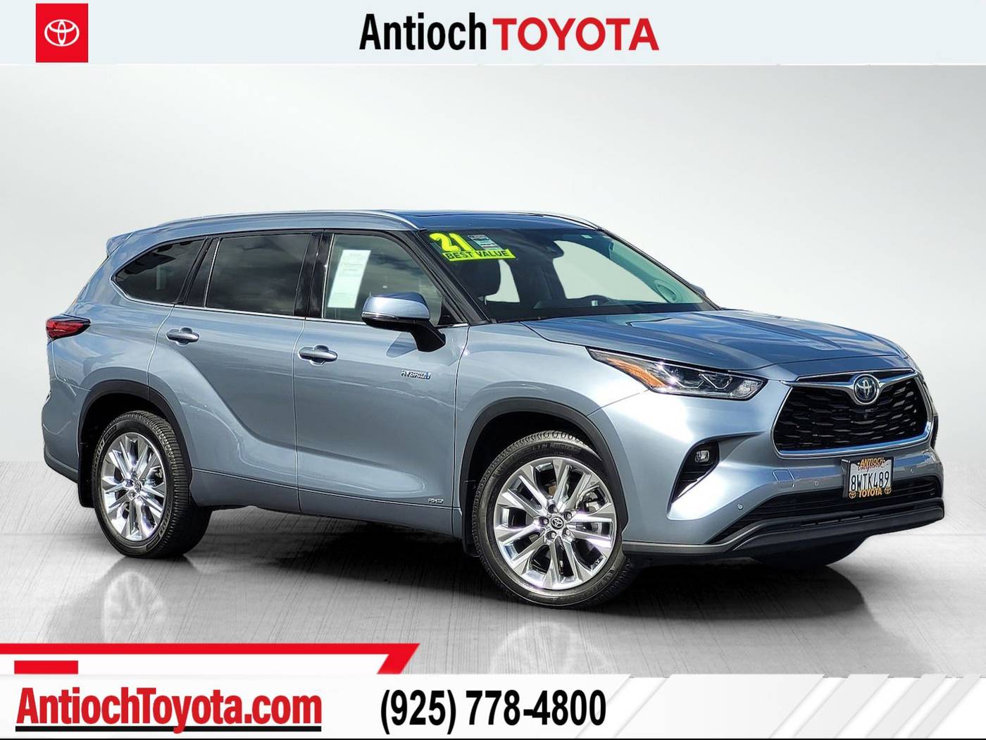 2021 Toyota Highlander Hybrid Limited — SUV — 68,002 mi — Antioch, CA