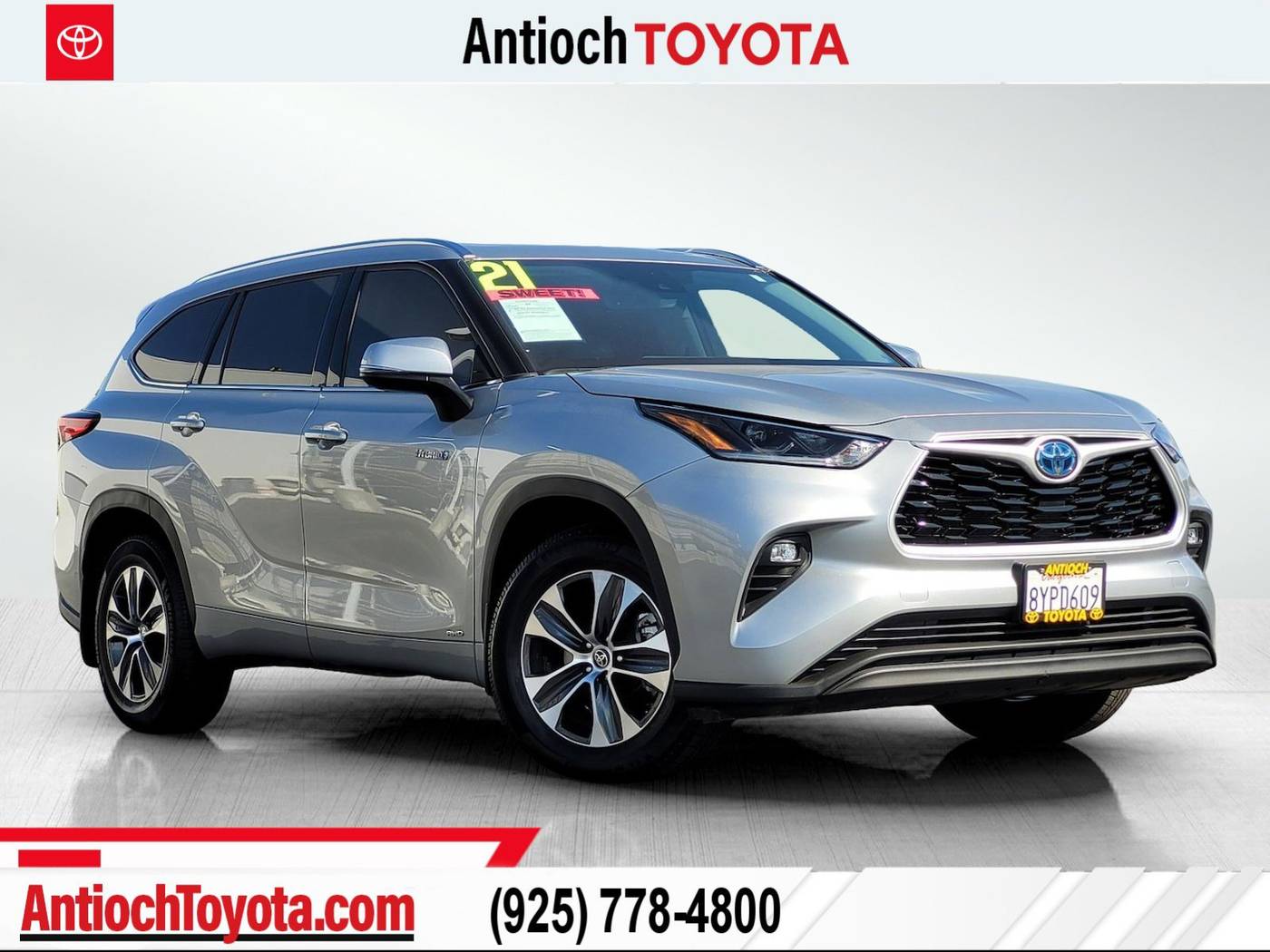 2021 Toyota Highlander Hybrid XLE — SUV — 39,829 mi — Antioch, CA