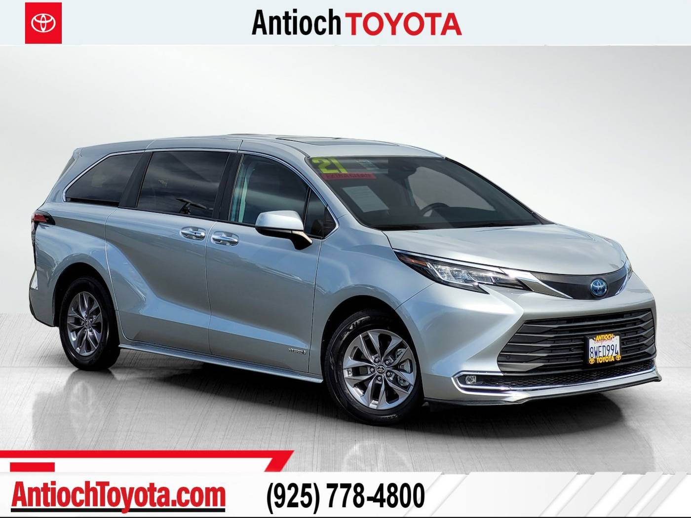 2021 Toyota Sienna XLE — Minivan — 57,366 mi — Antioch, CA