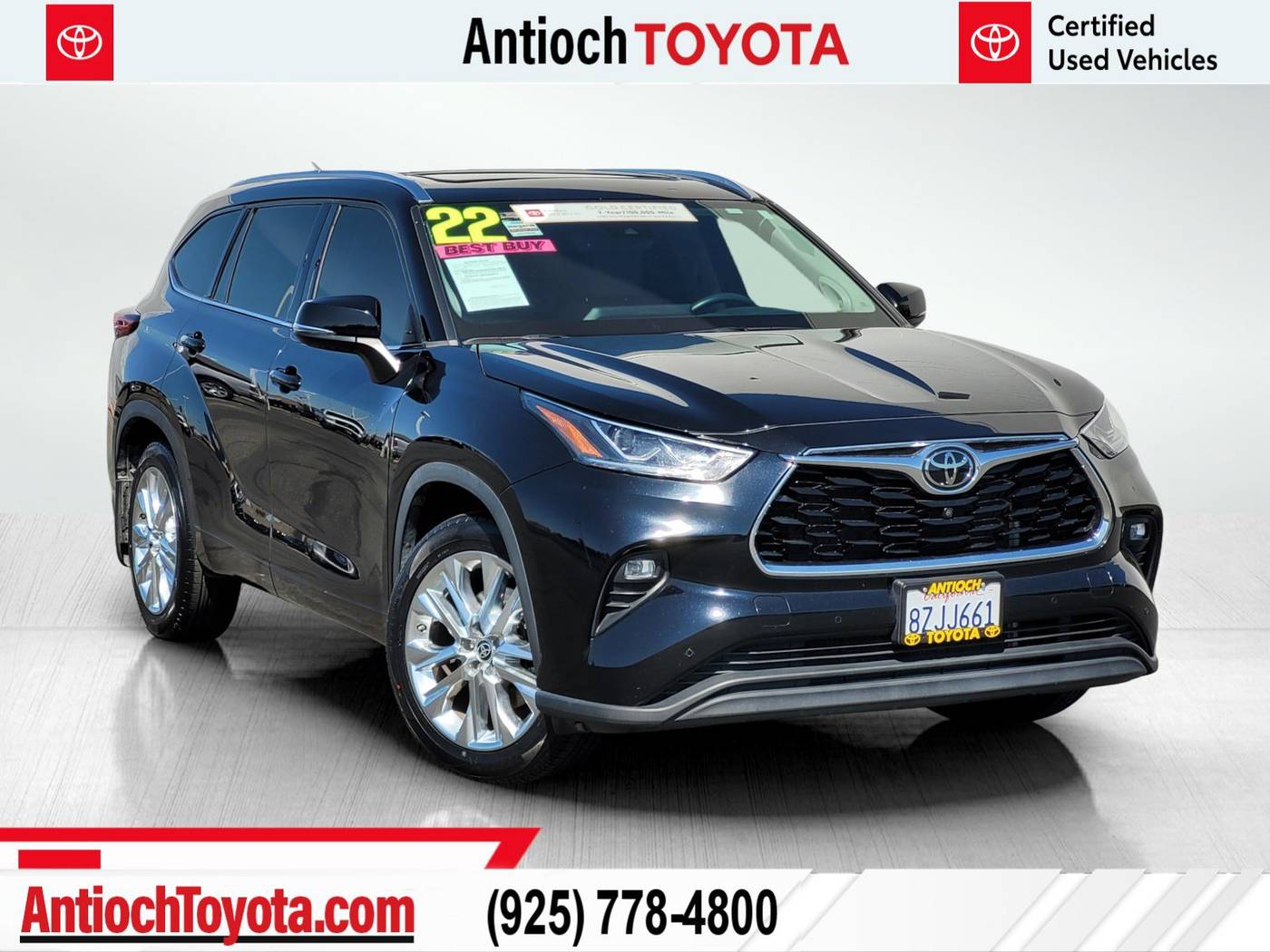 2022 Toyota Highlander Limited — SUV — 35,628 mi — Antioch, CA