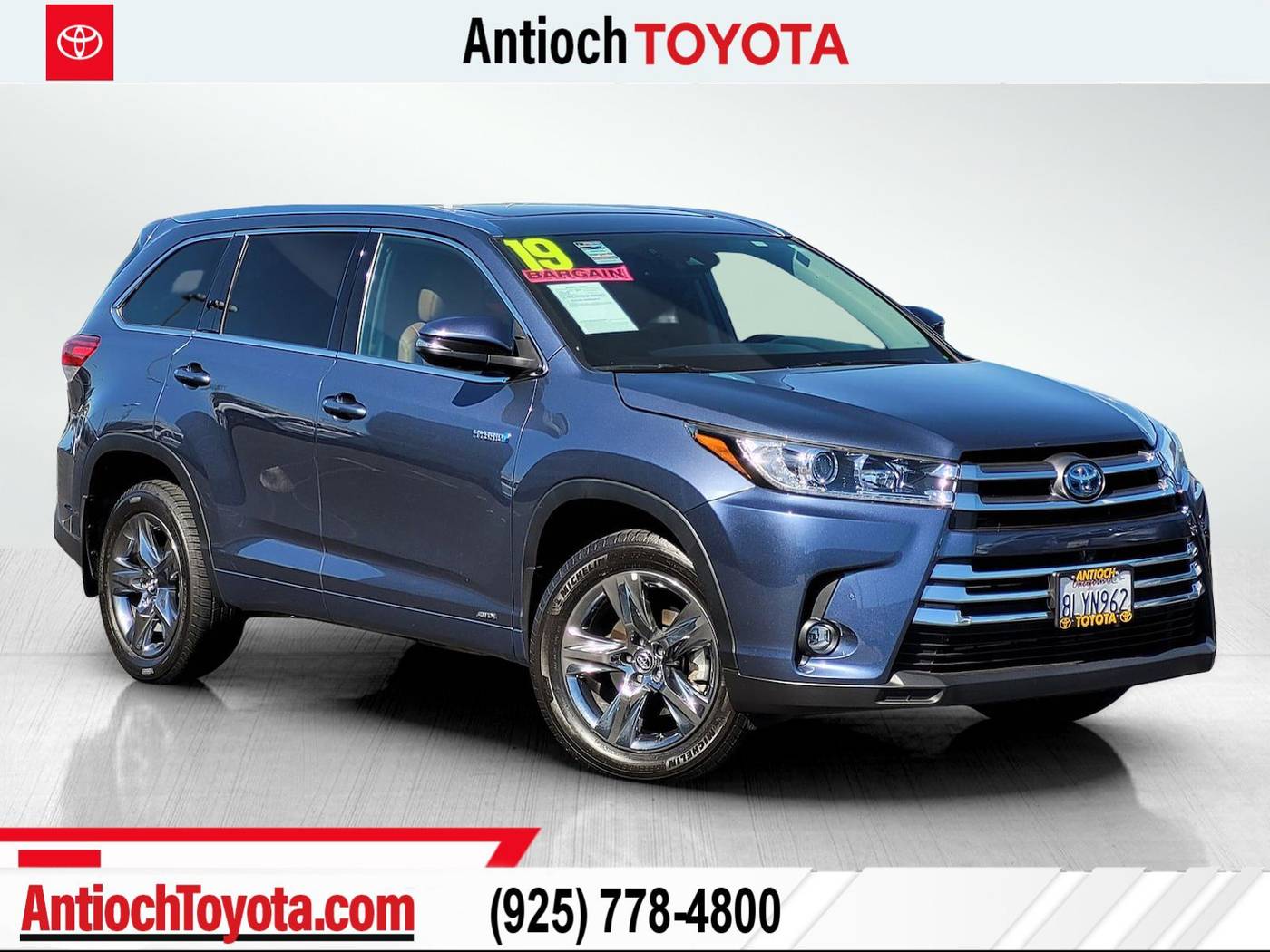 2019 Toyota Highlander Hybrid Limited Platinum — SUV — 83,819 mi — Antioch, CA