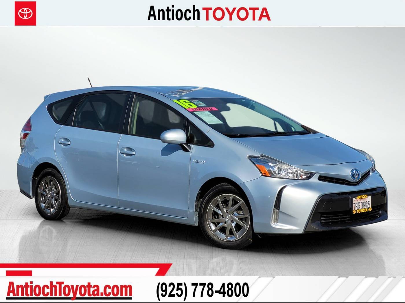 2016 Toyota Prius v Two — Wagon — 83,284 mi — Antioch, CA
