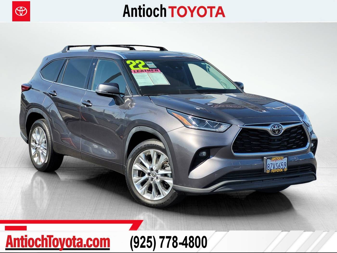 2022 Toyota Highlander Limited — SUV — 11,728 mi — Antioch, CA