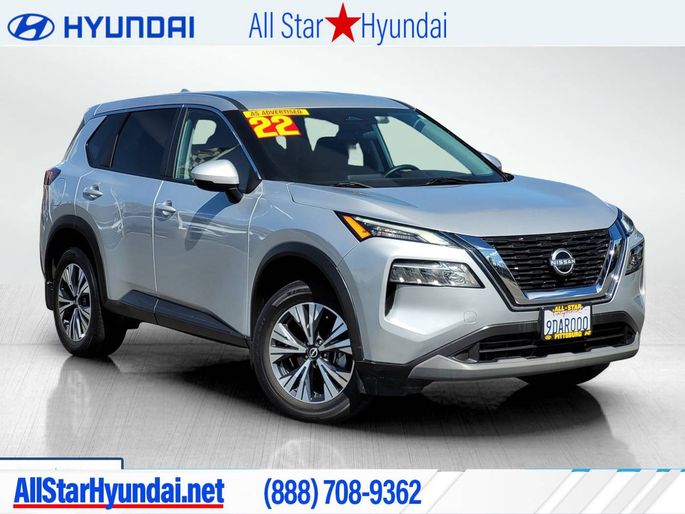 2022 Nissan Rogue SV — SUV — 19,734 mi — Pittsburg, CA