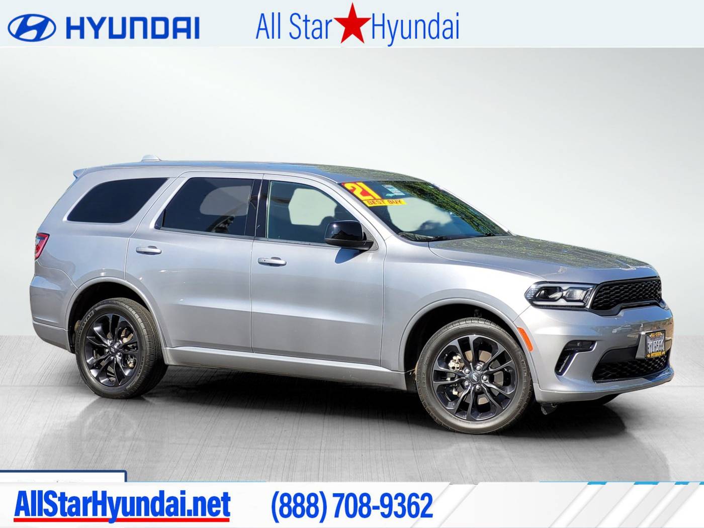 2021 Dodge Durango GT — SUV — 65,653 mi — Pittsburg, CA