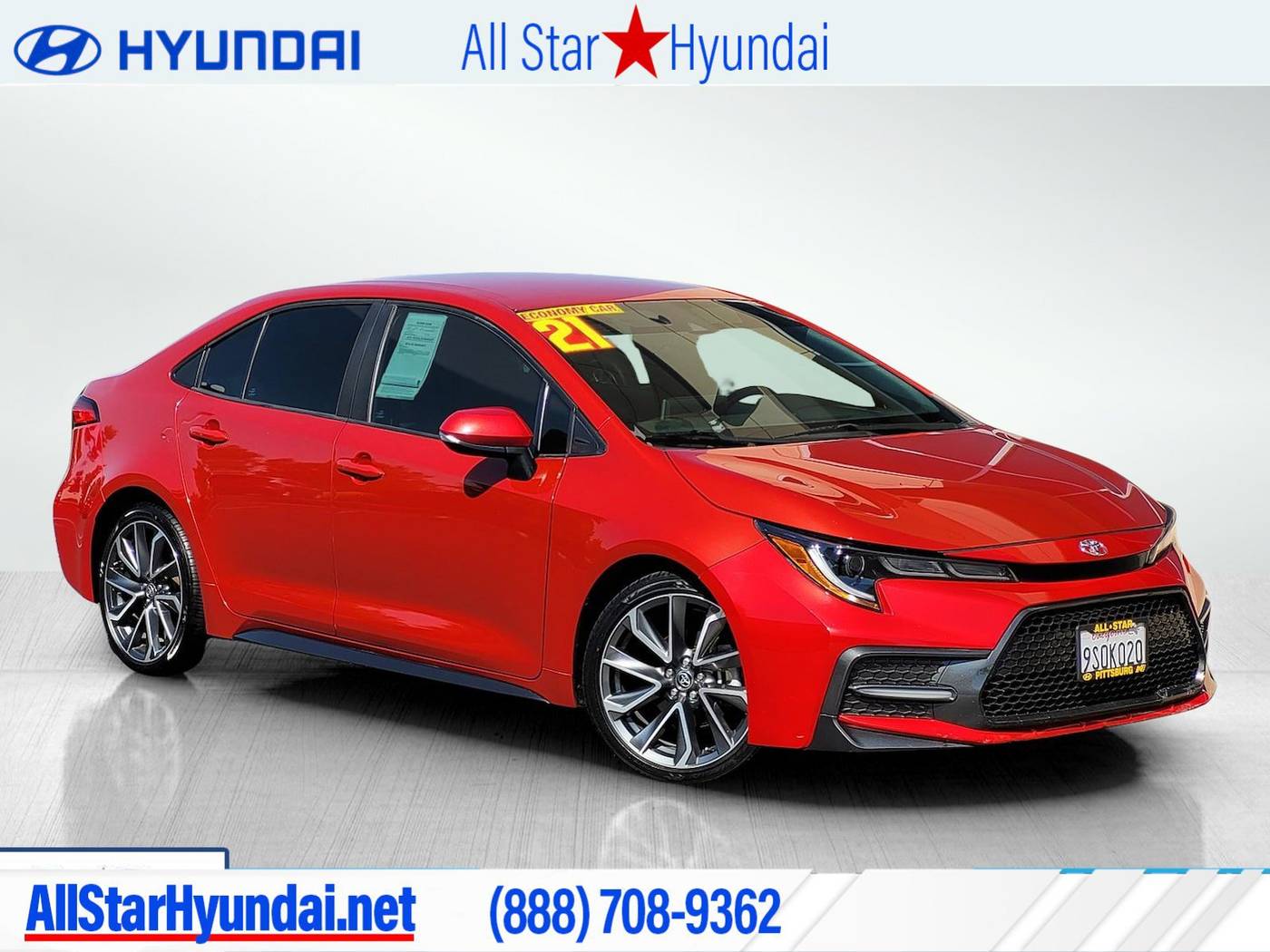2021 Toyota Corolla SE — Sedan — 35,964 mi — Pittsburg, CA