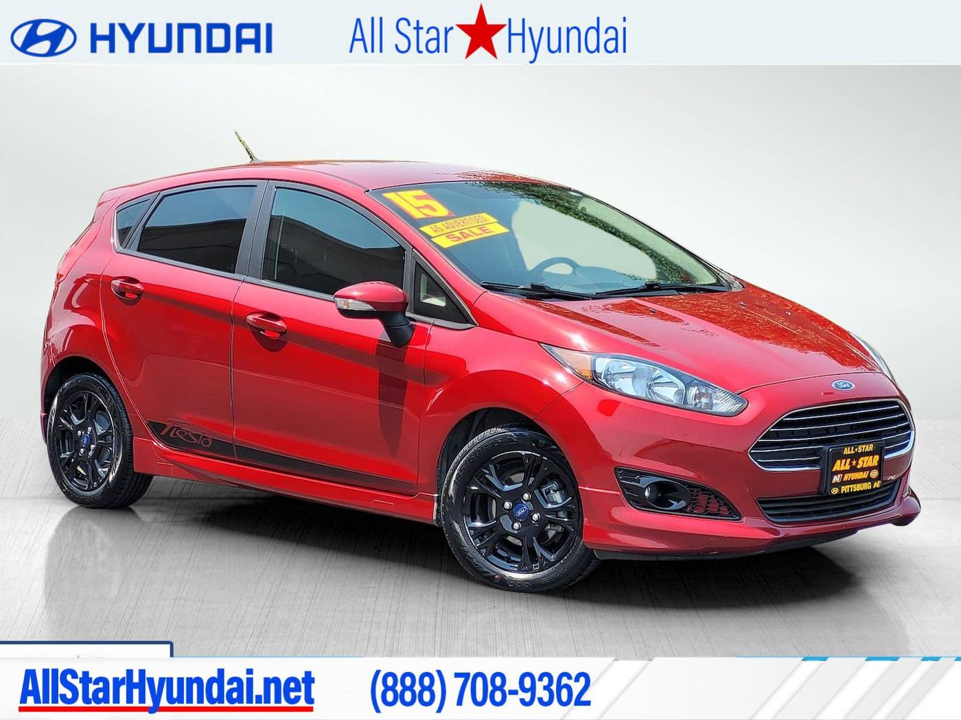 2015 Ford Fiesta SE — Hatchback — 92,456 mi — Pittsburg, CA