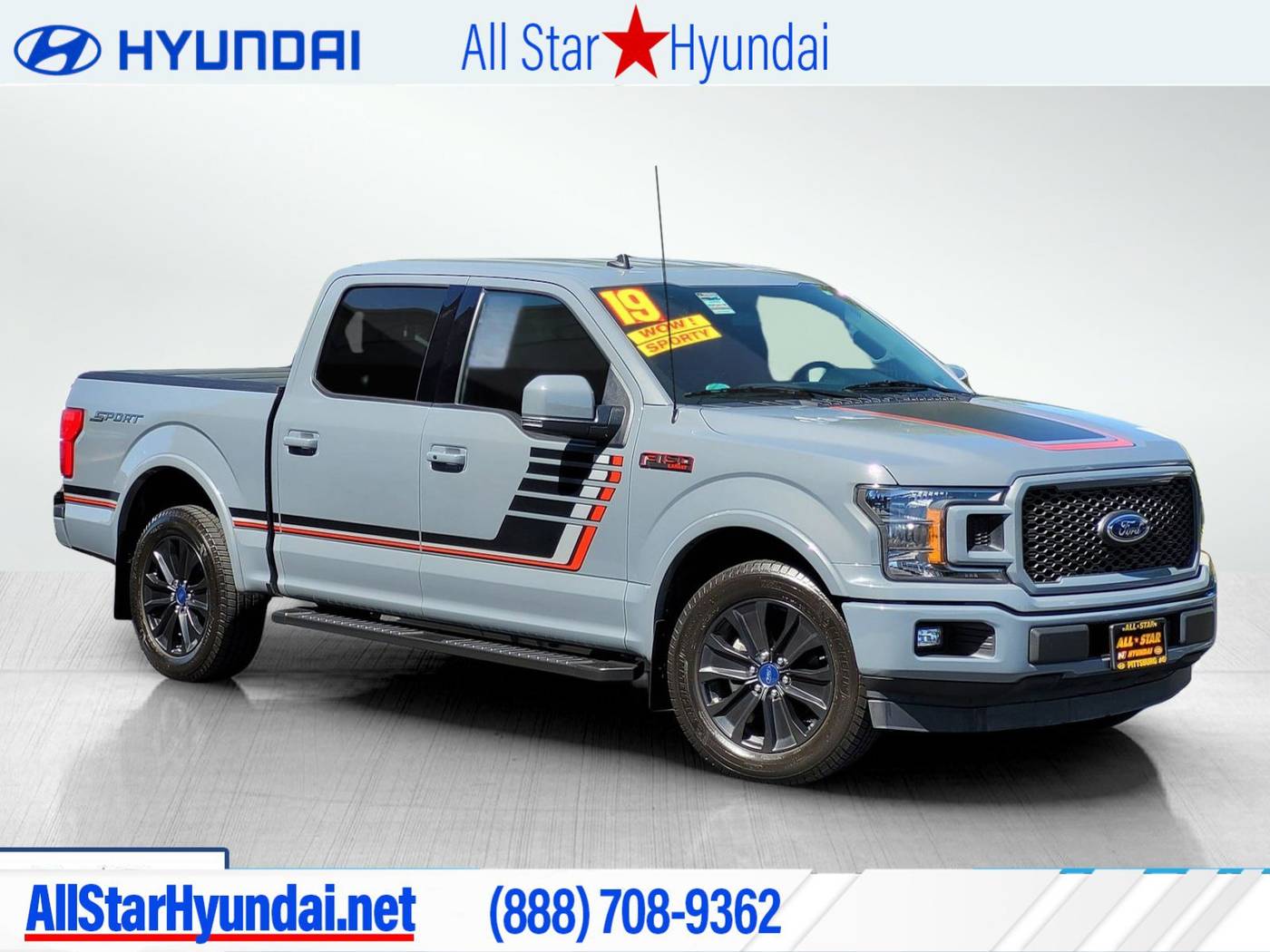 2019 Ford F-150 Lariat — Pickup Truck — 65,627 mi — Pittsburg, CA