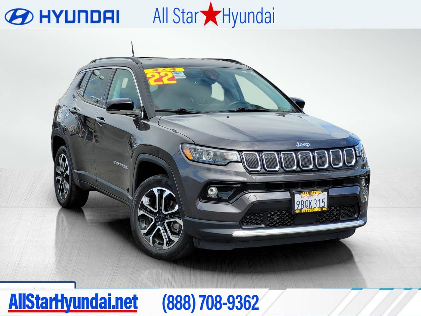 2022 Jeep Compass Limited — SUV — 19,938 mi — Pittsburg, CA