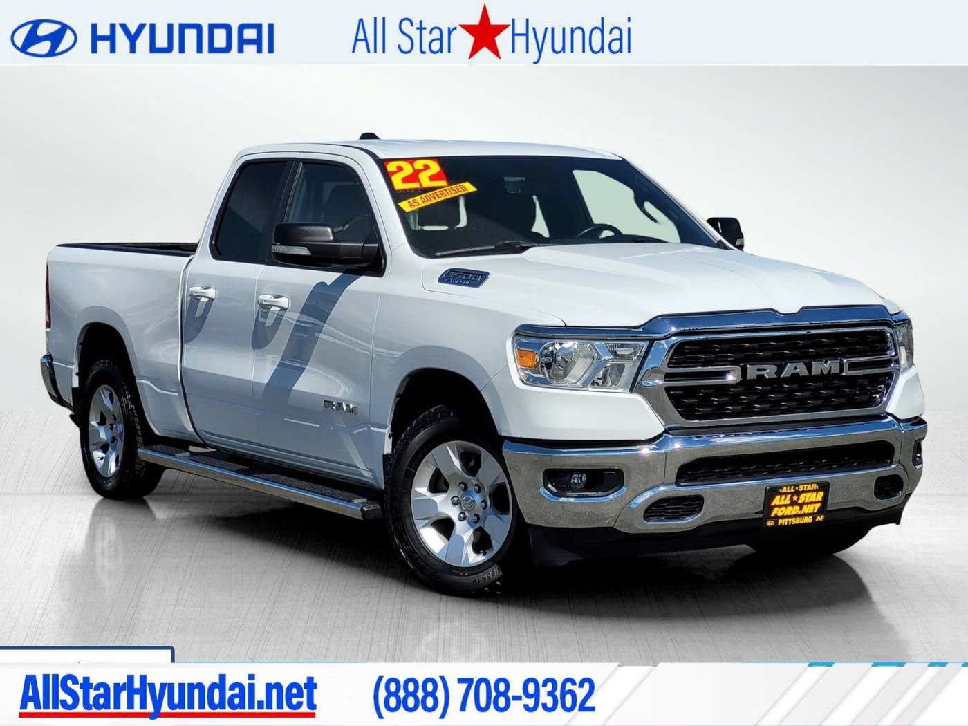 2022 Ram 1500 Big Horn — Pickup Truck — 57,015 mi — Pittsburg, CA