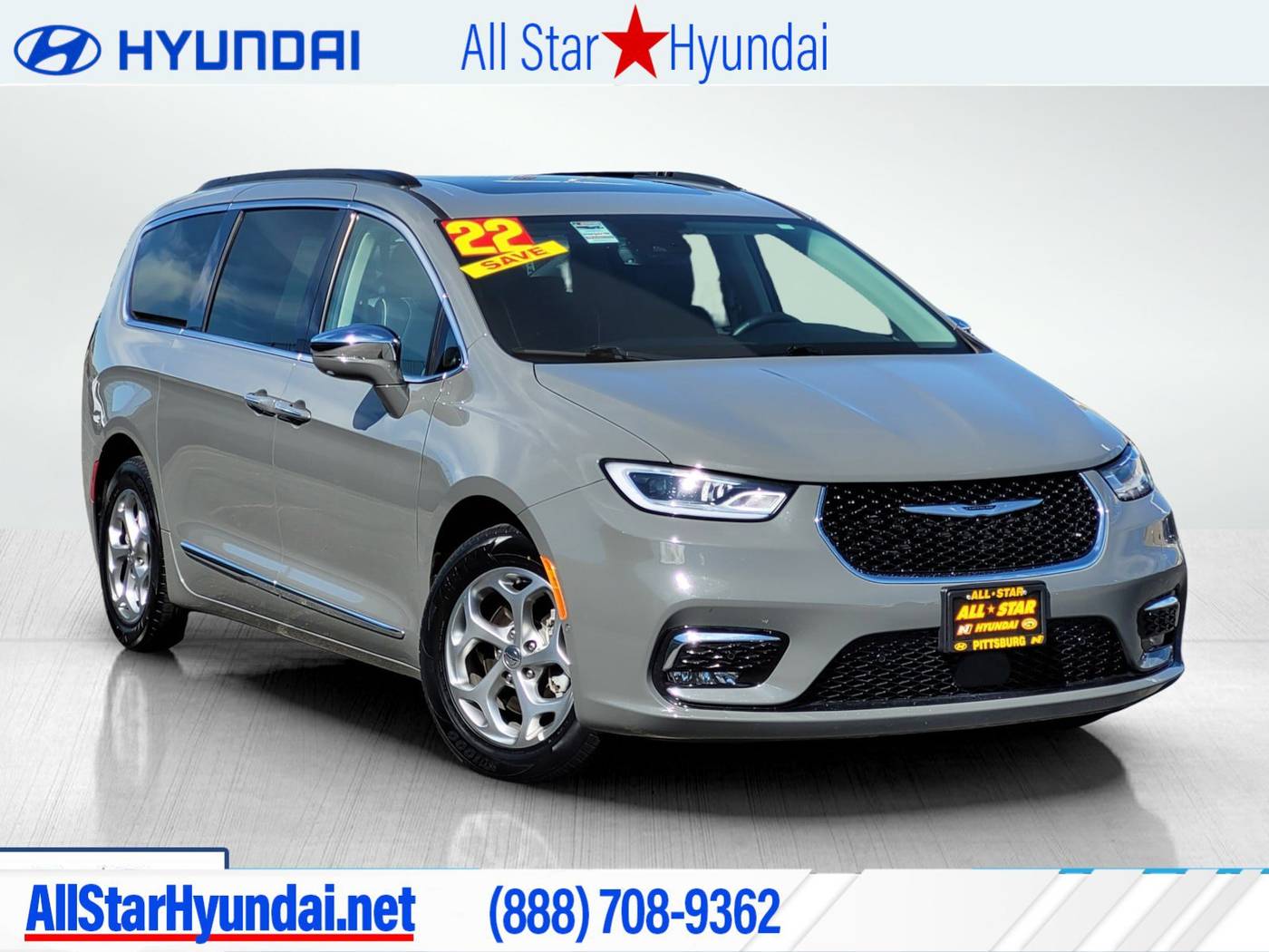 2022 Chrysler Pacifica Limited — Minivan — 26,586 mi — Pittsburg, CA