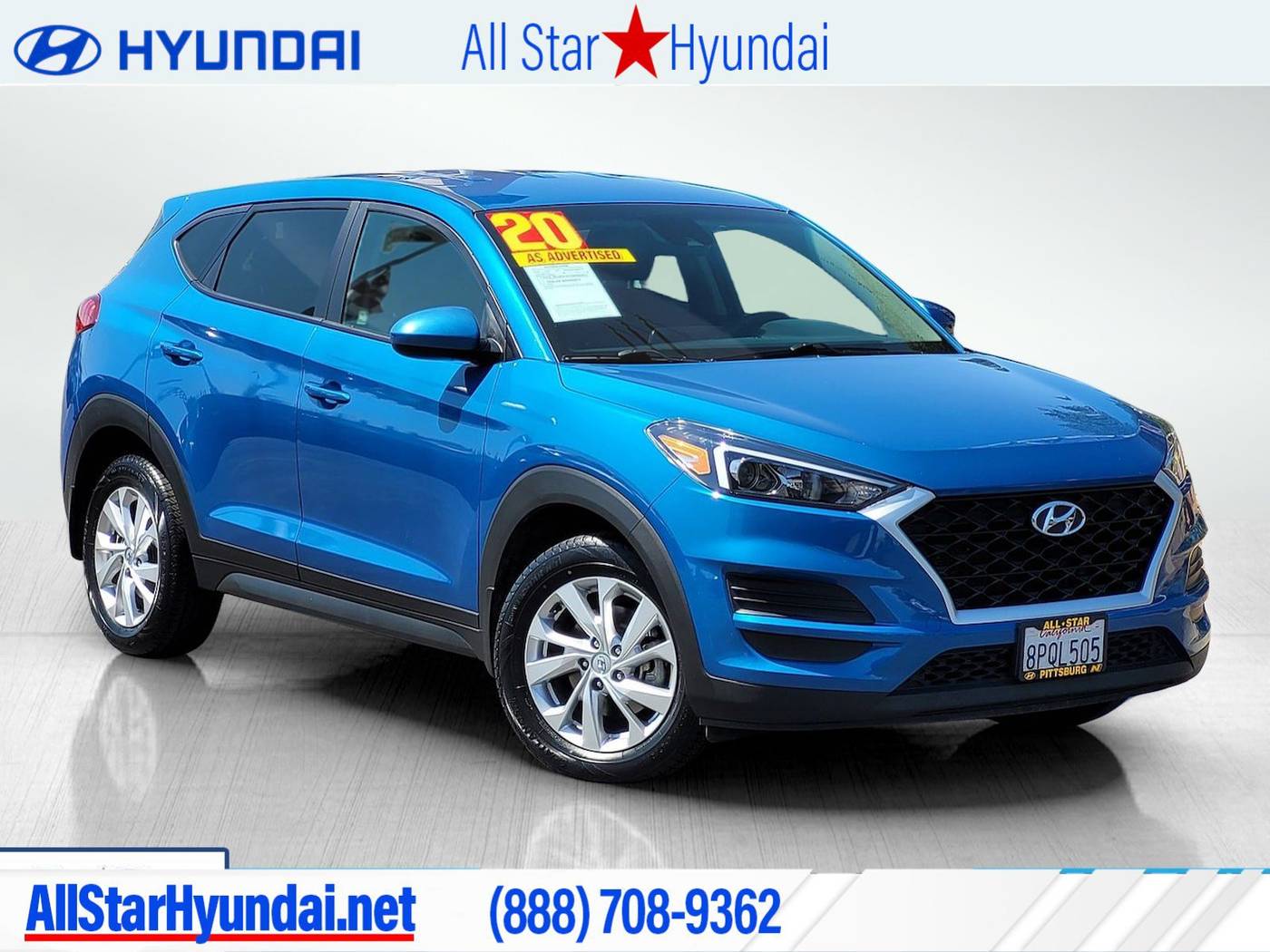 2020 Hyundai Tucson SE — SUV — 102,860 mi — Pittsburg, CA
