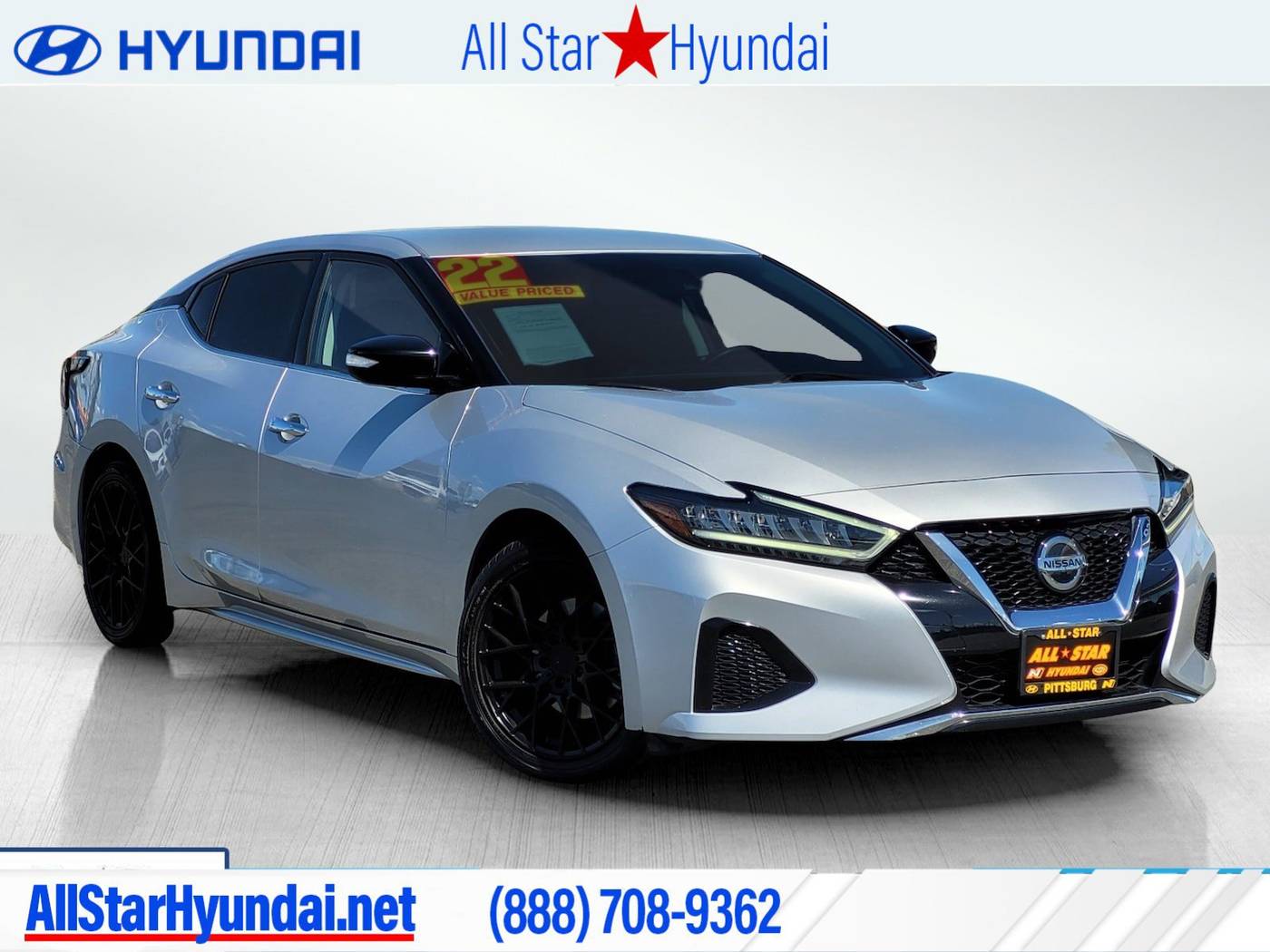 2022 Nissan Maxima SV — Sedan — 52,511 mi — Pittsburg, CA