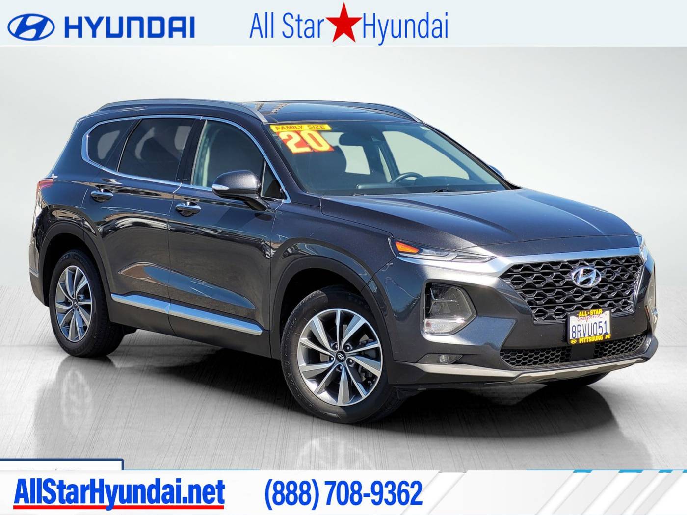 2020 Hyundai Santa Fe SEL — SUV — 89,866 mi — Pittsburg, CA