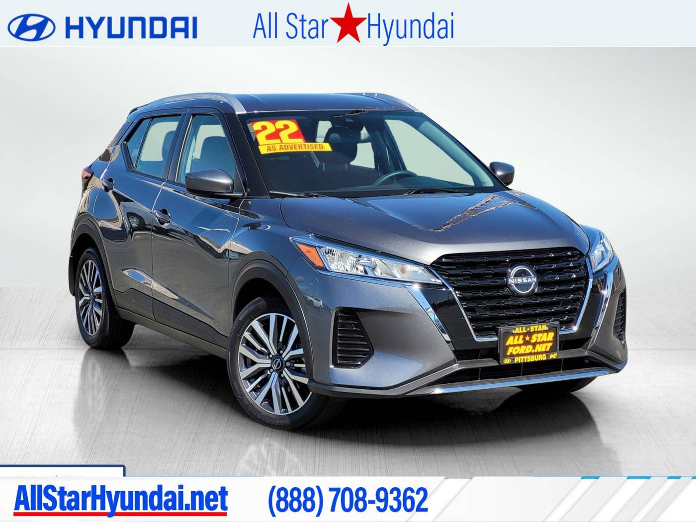 2022 Nissan Kicks SV — SUV — 27,709 mi — Pittsburg, CA