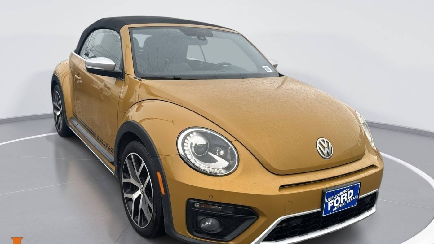 2017 Volkswagen Beetle 1.8T Dune — Convertible — 100,214 mi — Austin, TX