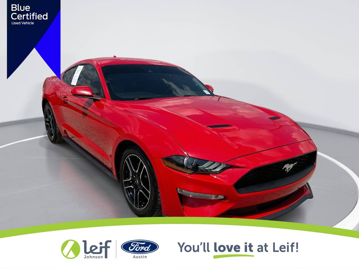 2021 Ford Mustang EcoBoost Premium — Coupe — 87,997 mi — Austin, TX