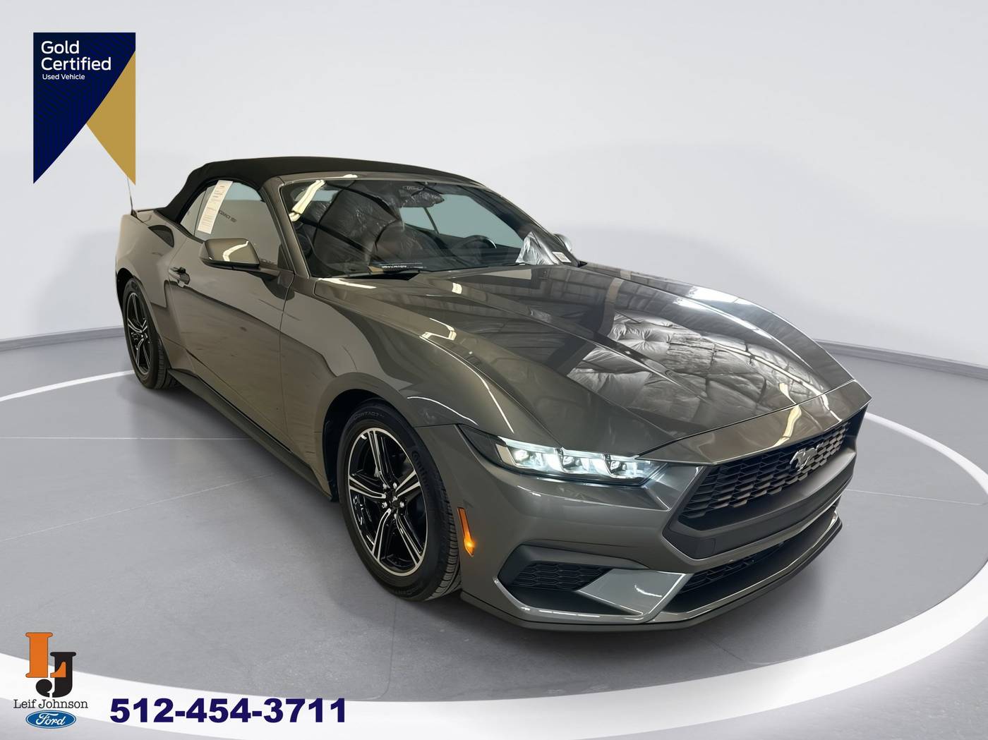2025 Ford Mustang EcoBoost Premium — Convertible — 3,192 mi — Austin, TX