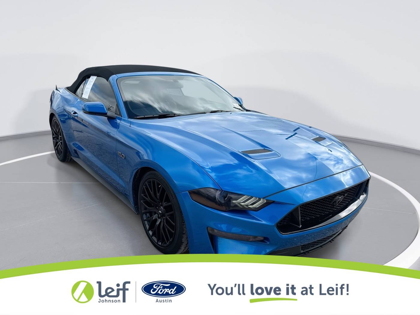 2019 Ford Mustang GT Premium — Convertible — 53,366 mi — Austin, TX