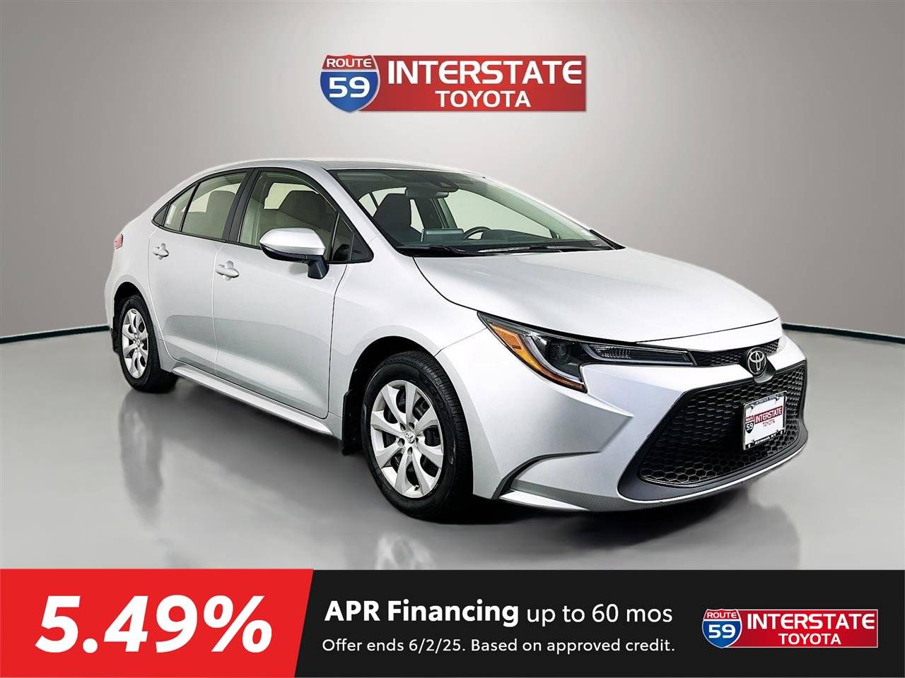 2021 Toyota Corolla LE — Sedan — 45,310 mi — Airmont, NY