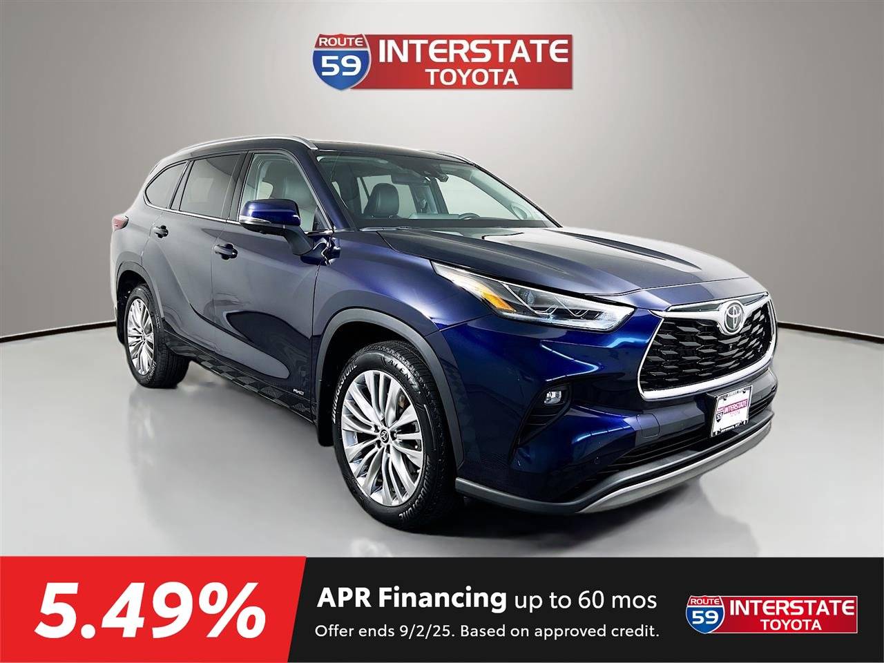 2025 Toyota Highlander Hybrid Platinum — SUV — 1,948 mi — Airmont, NY
