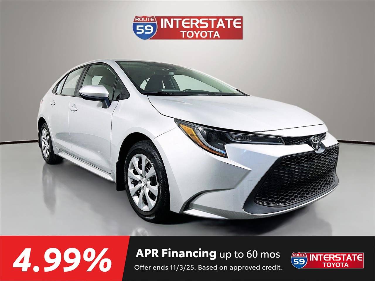 2022 Toyota Corolla LE — Sedan — 41,435 mi — Airmont, NY