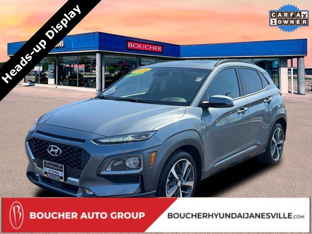 2019 Hyundai Kona Ultimate — SUV — 58,666 mi — Janesville, WI