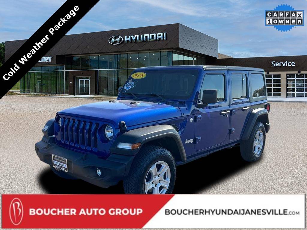 2018 Jeep Wrangler Sport S — SUV — 98,787 mi — Janesville, WI