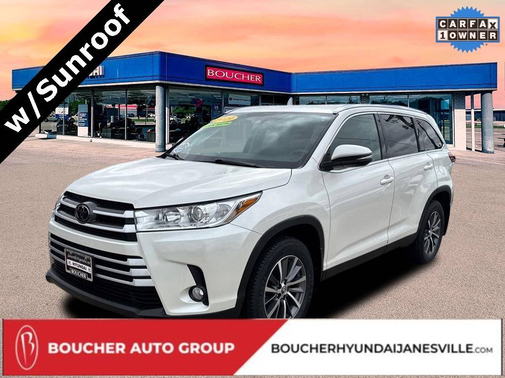 2019 Toyota Highlander XLE — SUV — 35,564 mi — Janesville, WI