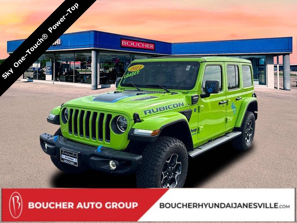 2021 Jeep Wrangler Rubicon 4xe — SUV — 25,365 mi — Janesville, WI