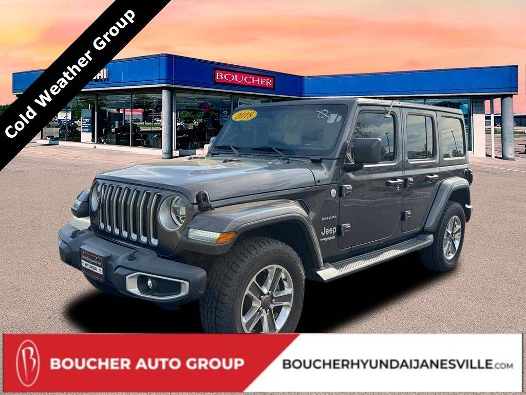 2018 Jeep Wrangler Sahara — SUV — 73,778 mi — Janesville, WI