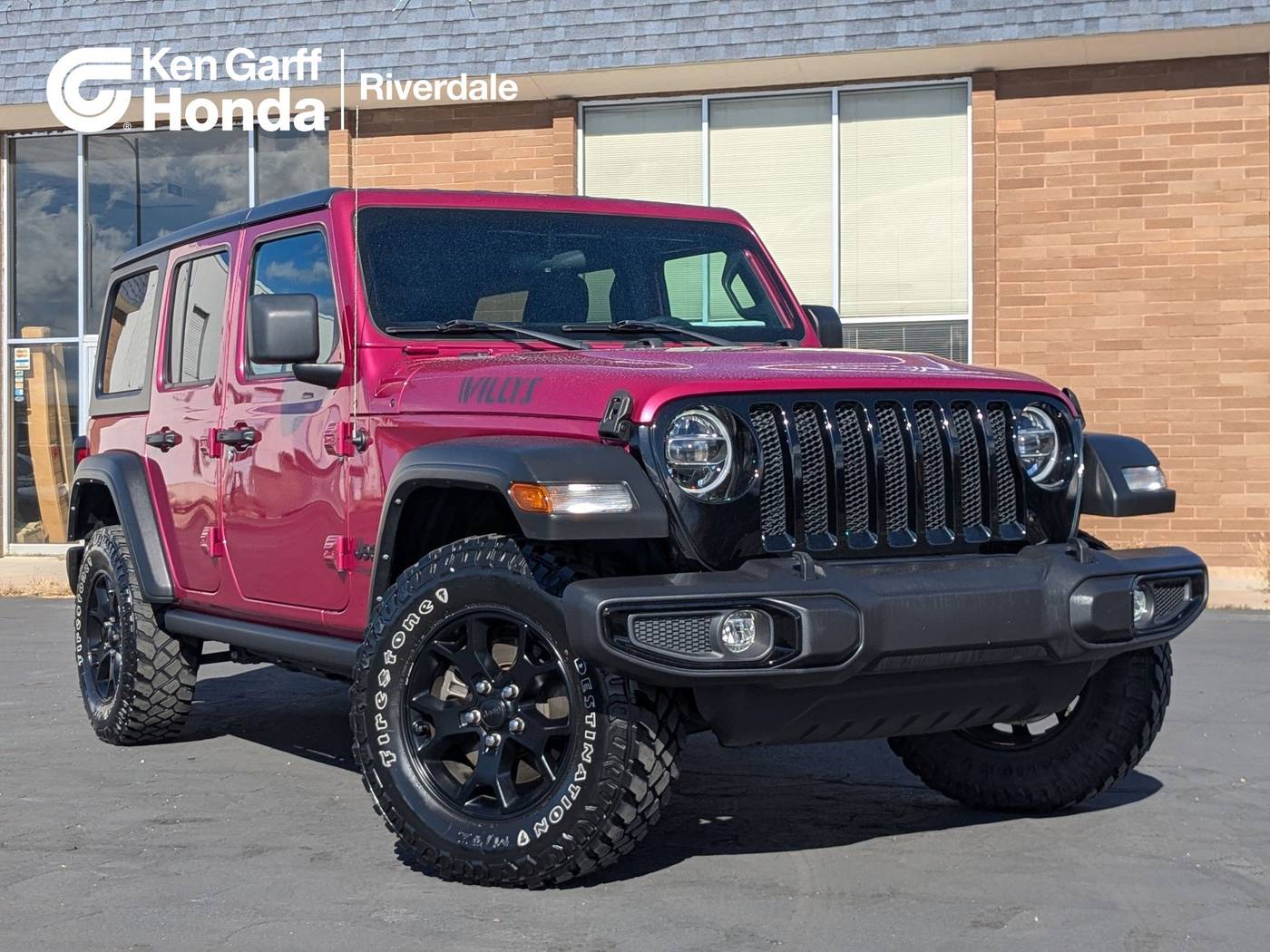 2022 Jeep Wrangler Willys — SUV — 23,441 mi — Riverdale, UT