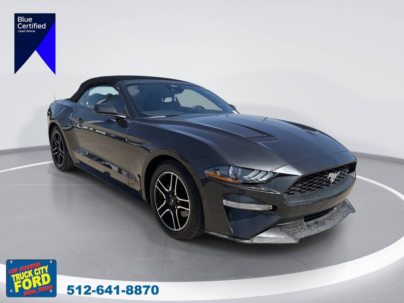 2022 Ford Mustang EcoBoost Premium — Convertible — 66,568 mi — Buda, TX