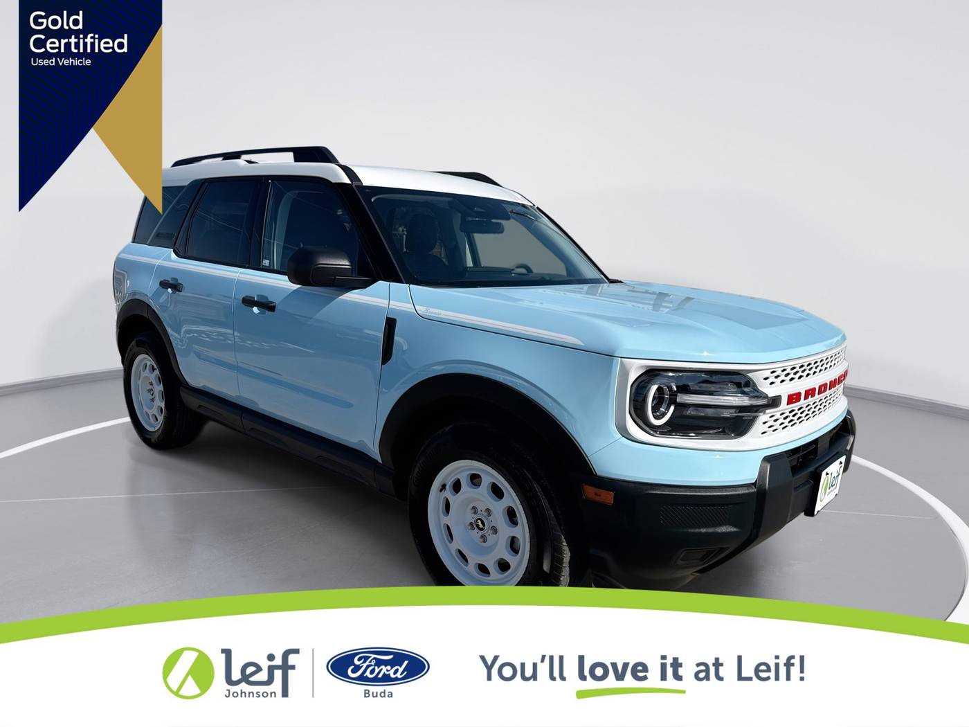 2025 Ford Bronco Sport Heritage — SUV — 9,818 mi — Buda, TX