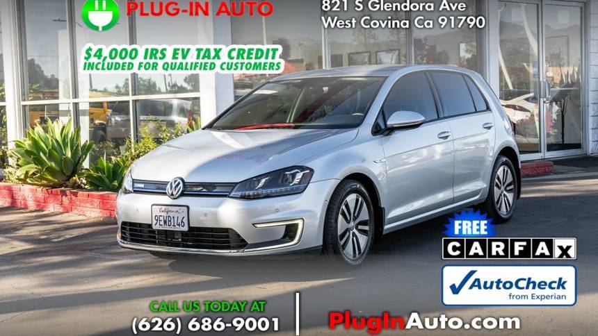 2016 Volkswagen e-Golf SEL Premium — Hatchback — 57,245 mi — West Covina, CA