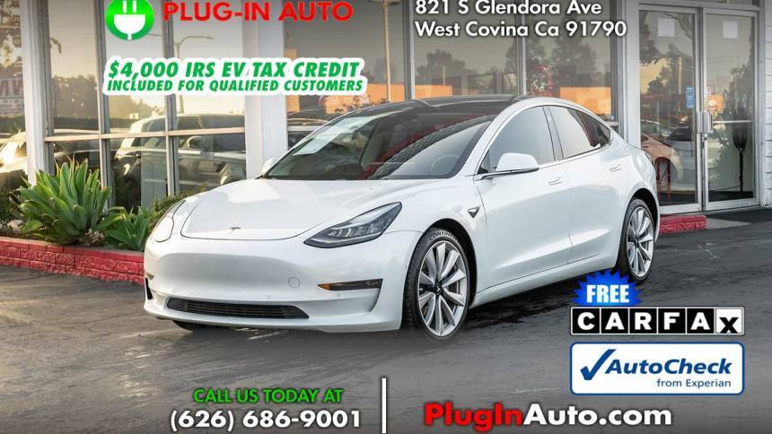 2018 Tesla Model 3 Long Range — Sedan — 95,163 mi — West Covina, CA