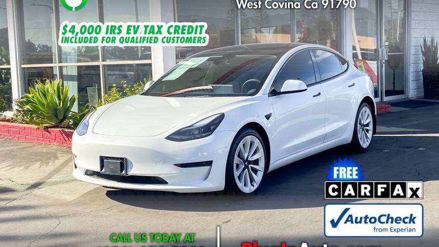 2022 Tesla Model 3 Standard Range Plus — Sedan — 68,677 mi — West Covina, CA