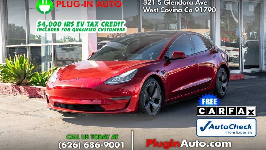2018 Tesla Model 3 Long Range — Sedan — 63,081 mi — West Covina, CA