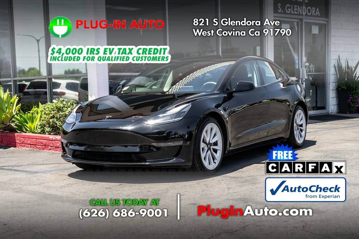 2021 Tesla Model 3 Standard Range Plus — Sedan — 42,927 mi — West Covina, CA