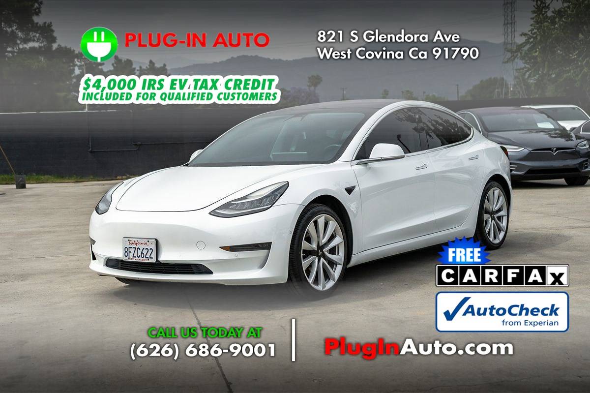 2018 Tesla Model 3 Long Range — Sedan — 100,095 mi — West Covina, CA